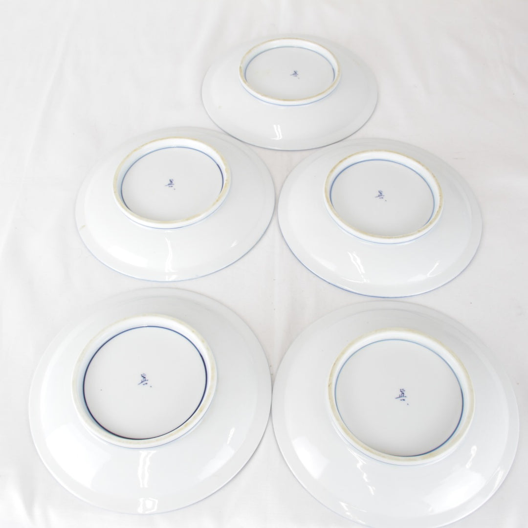 『USED』 
 
 有田焼 食器揃 化粧箱入 松竹梅柄 碗3種 皿4種 食器 
磁器 ブルー
