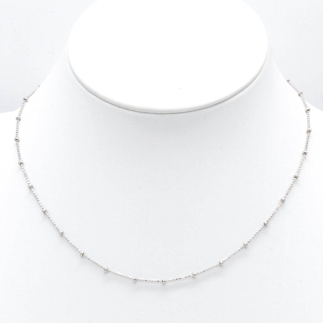 美品『USED』 K18WG 
ネックレス
 3.5g チェーン ＆