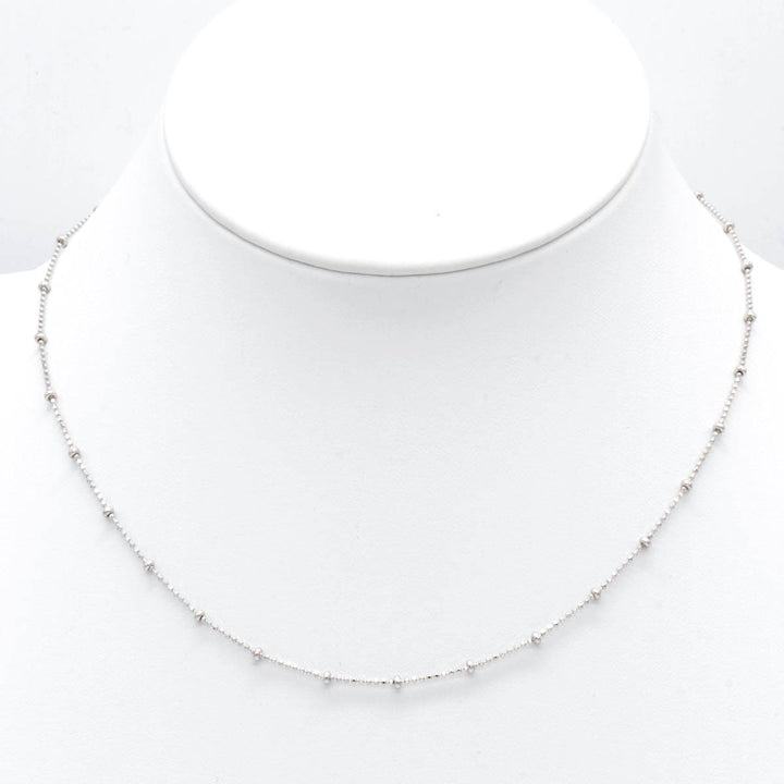 美品『USED』 K18WG 
ネックレス
 3.5g チェーン ＆