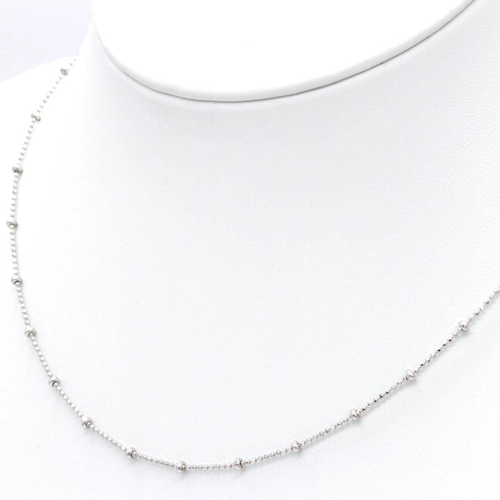 美品『USED』 K18WG 
ネックレス
 3.5g チェーン ＆
