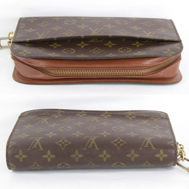 『USED』 
LOUIS VUITTON ルイ・ヴィトン 
 オルセー M51790 クラッチバッグ 
モノグラムキャンバス モノグラム
