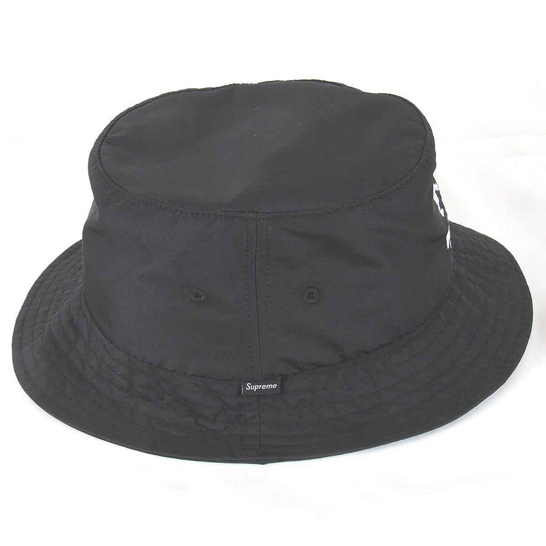 美品『USED』 
BURBERRY バーバリー 
 supreme バケットハット M/L ハット 
ナイロン調 ブラック