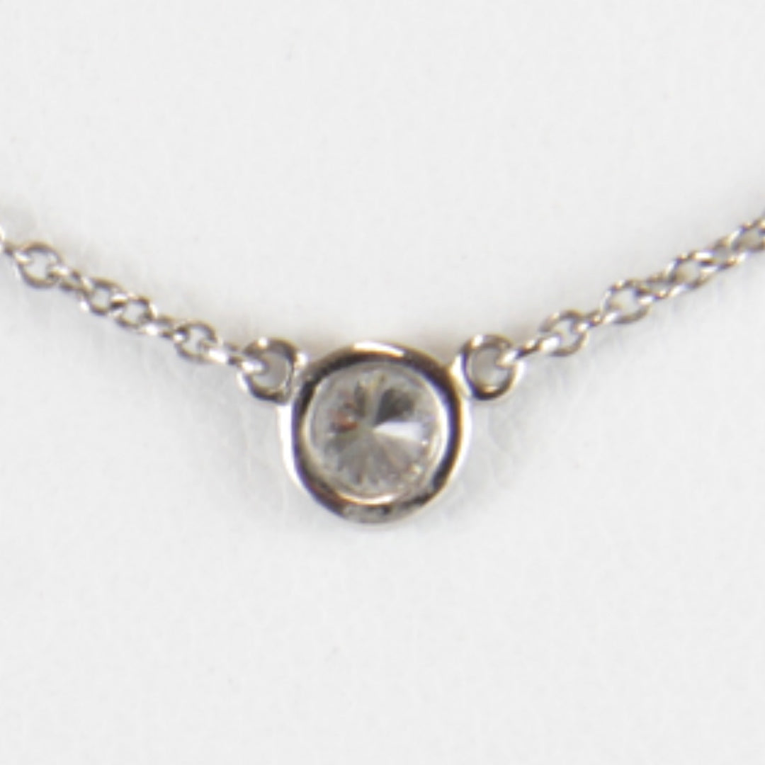 美品『USED』 Pt950 
TIFFANY&Co. バイヤザード スプクリンクル ネックレス
 3g