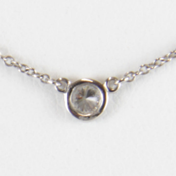 美品『USED』 Pt950 
TIFFANY&Co. バイヤザード スプクリンクル ネックレス
 3g