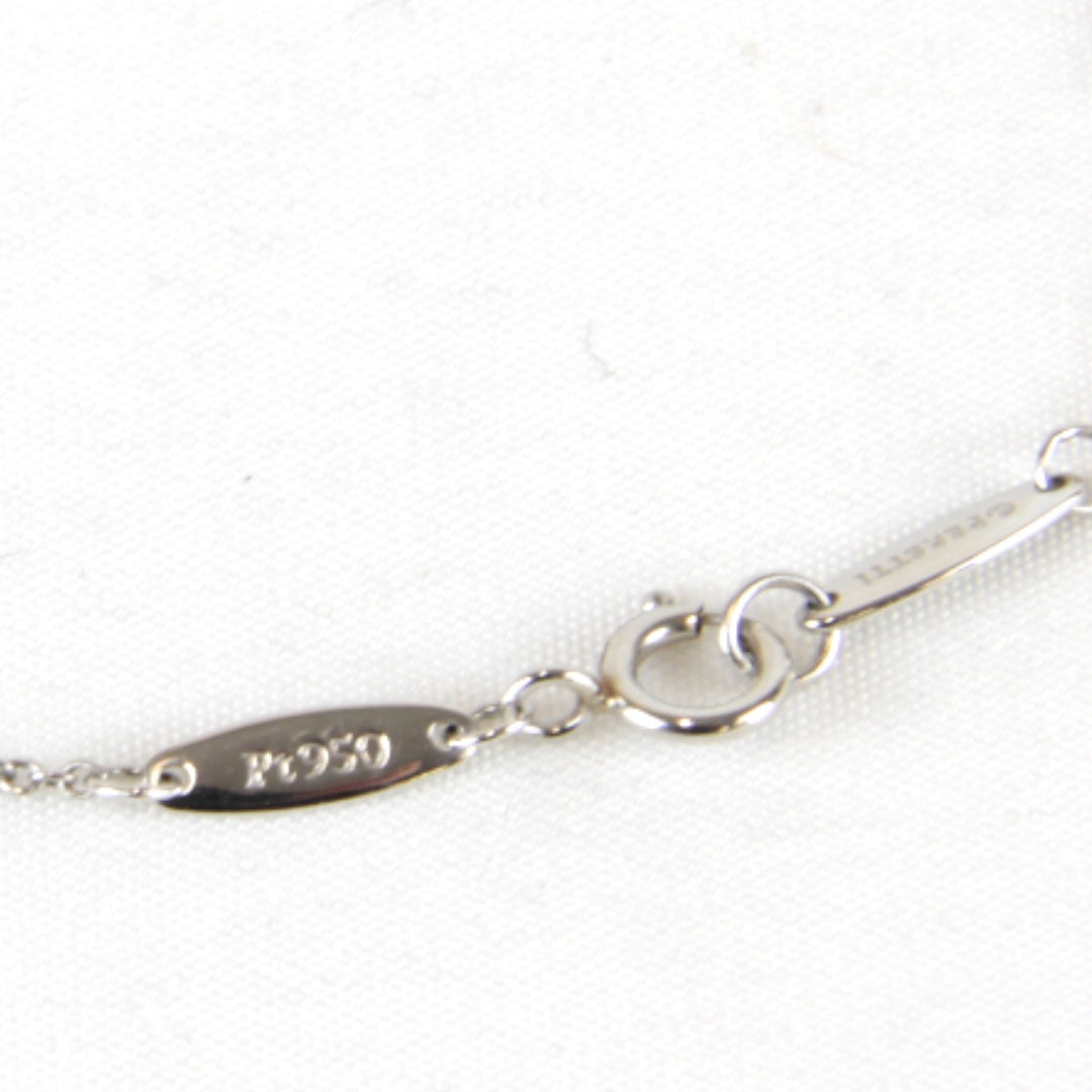 美品『USED』 Pt950 
TIFFANY&Co. バイヤザード スプクリンクル ネックレス
 3g