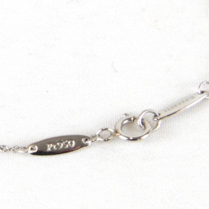 美品『USED』 Pt950 
TIFFANY&Co. バイヤザード スプクリンクル ネックレス
 3g