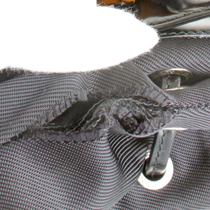 『USED』 
GUCCI グッチ 
 バンブー 003.2852 リュック・デイパック 
ナイロン/レザー  ブラック