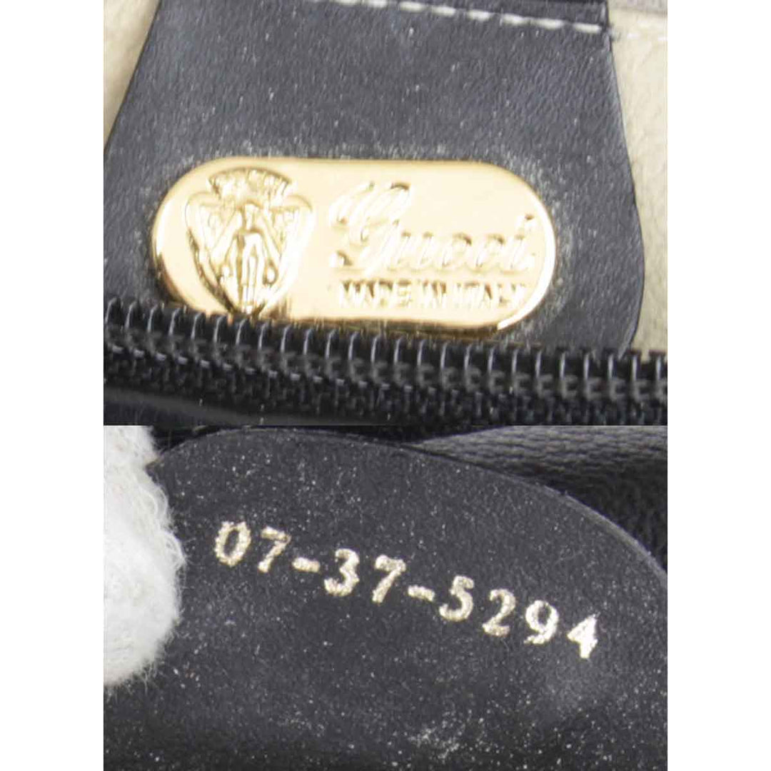 『USED』 
GUCCI グッチ 
 インターロッキング 07-37-5294 ショルダーバッグ 
レザー ブラック