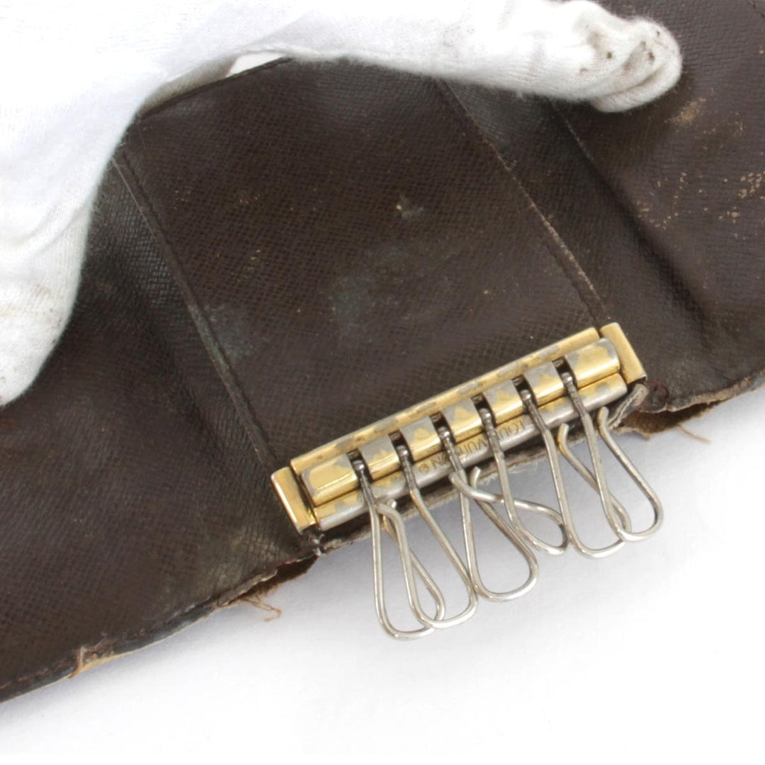『USED』 
LOUIS VUITTON ルイ・ヴィトン 
 6連キーケース N62630 キーケース 
ダミエキャンバス ダミエ