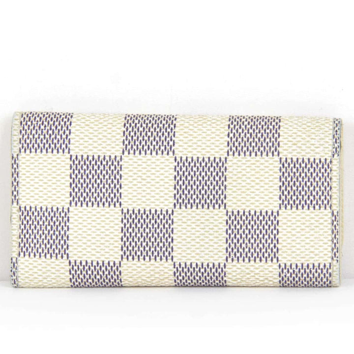 『USED』 
LOUIS VUITTON ルイ・ヴィトン 
 ミュルティクレ4  N60386 キーケース 
ダミエアズールキャンバス ダミエ・アズール