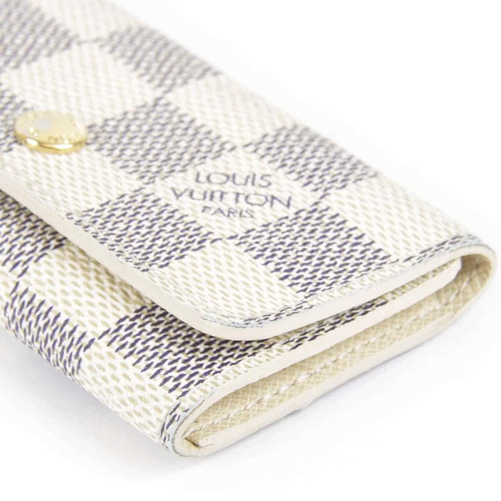『USED』 
LOUIS VUITTON ルイ・ヴィトン 
 ミュルティクレ4  N60386 キーケース 
ダミエアズールキャンバス ダミエ・アズール
