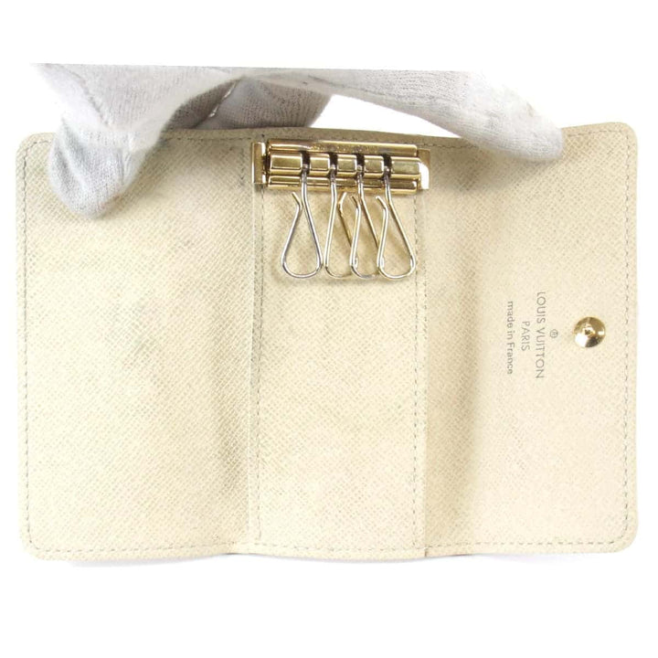 『USED』 
LOUIS VUITTON ルイ・ヴィトン 
 ミュルティクレ4  N60386 キーケース 
ダミエアズールキャンバス ダミエ・アズール