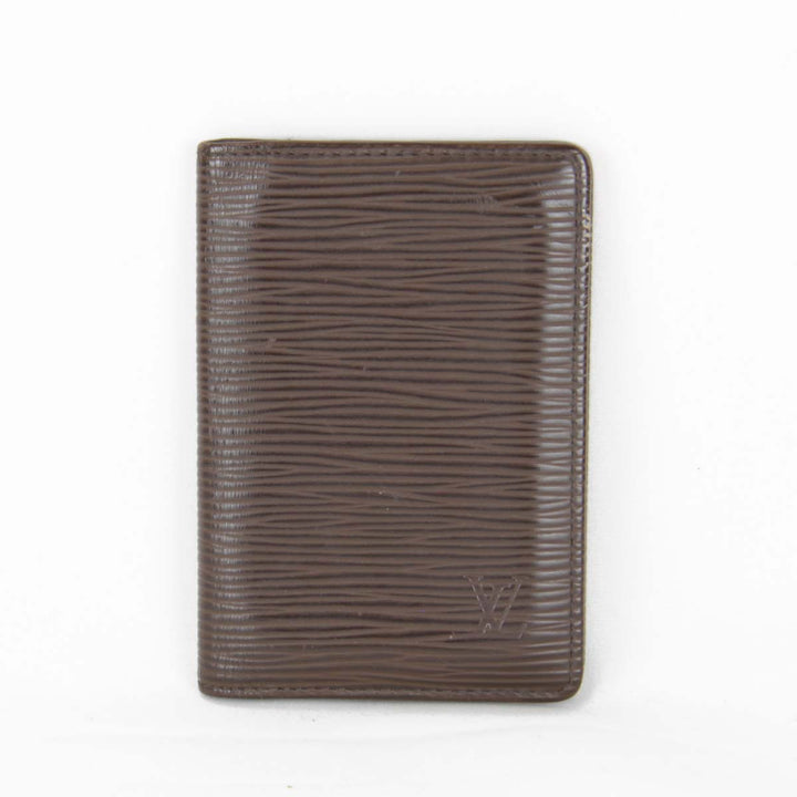 『USED』 
LOUIS VUITTON ルイ・ヴィトン 
 オアーガナイザー ドゥポッシュ M6358D カードケース 
エピレザー ブラウン
