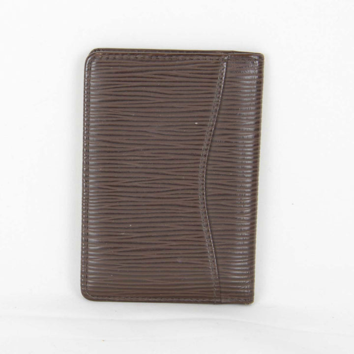 『USED』 
LOUIS VUITTON ルイ・ヴィトン 
 オアーガナイザー ドゥポッシュ M6358D カードケース 
エピレザー ブラウン