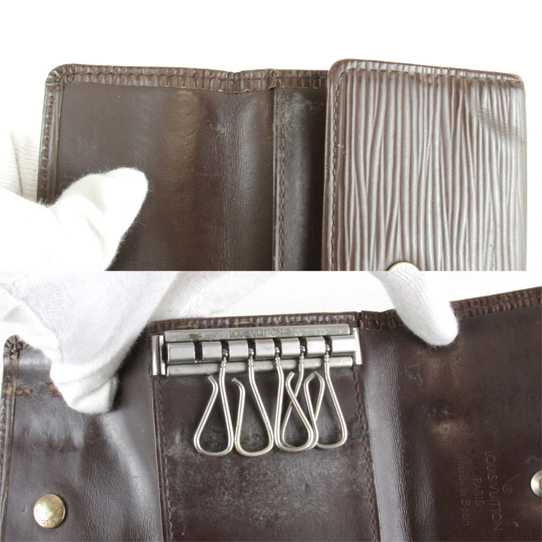 『USED』 
LOUIS VUITTON ルイ・ヴィトン 
 ミュルティクレ6 M6381D キーケース 
エピレザー ブラウン