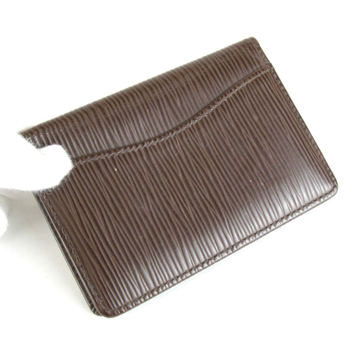 『USED』 
LOUIS VUITTON ルイ・ヴィトン 
 オアーガナイザー ドゥポッシュ M6358D カードケース 
エピレザー ブラウン