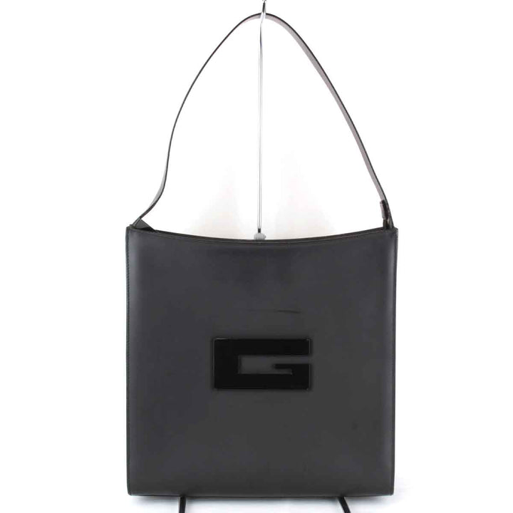 『USED』 
GUCCI グッチ 
 001・3066 2058 ショルダーバッグ 
レザー ブラック