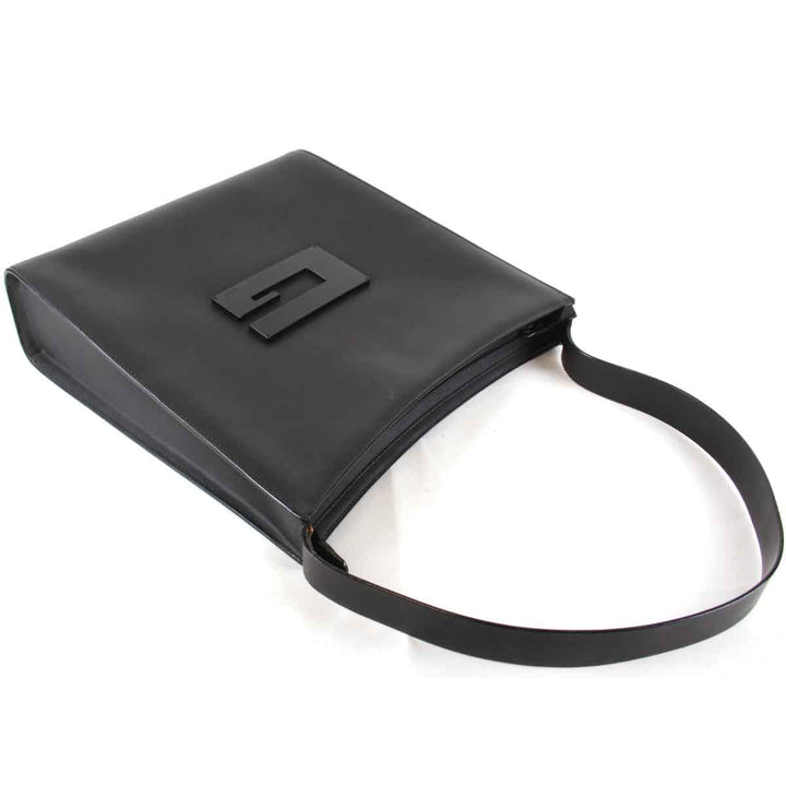 『USED』 
GUCCI グッチ 
 001・3066 2058 ショルダーバッグ 
レザー ブラック