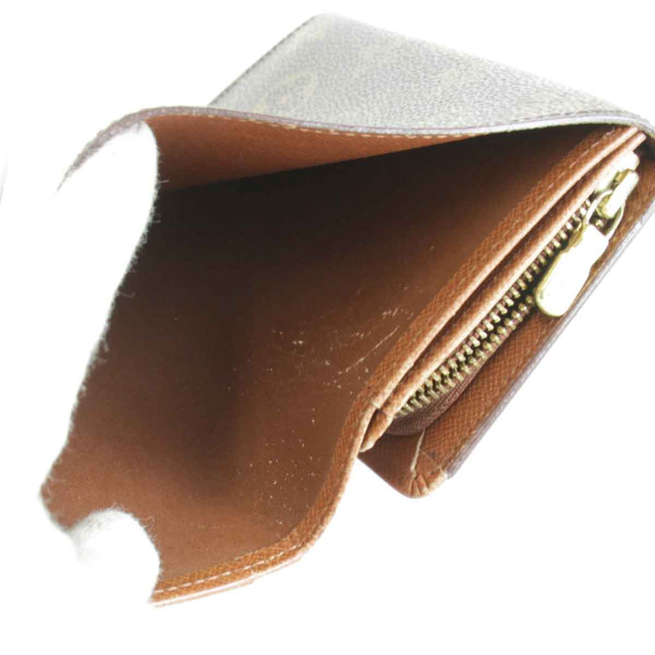 『USED』 
LOUIS VUITTON ルイ・ヴィトン 
 ポルトモネビエ トレゾール M61730 二つ折り財布 
モノグラムキャンバス ブラウン