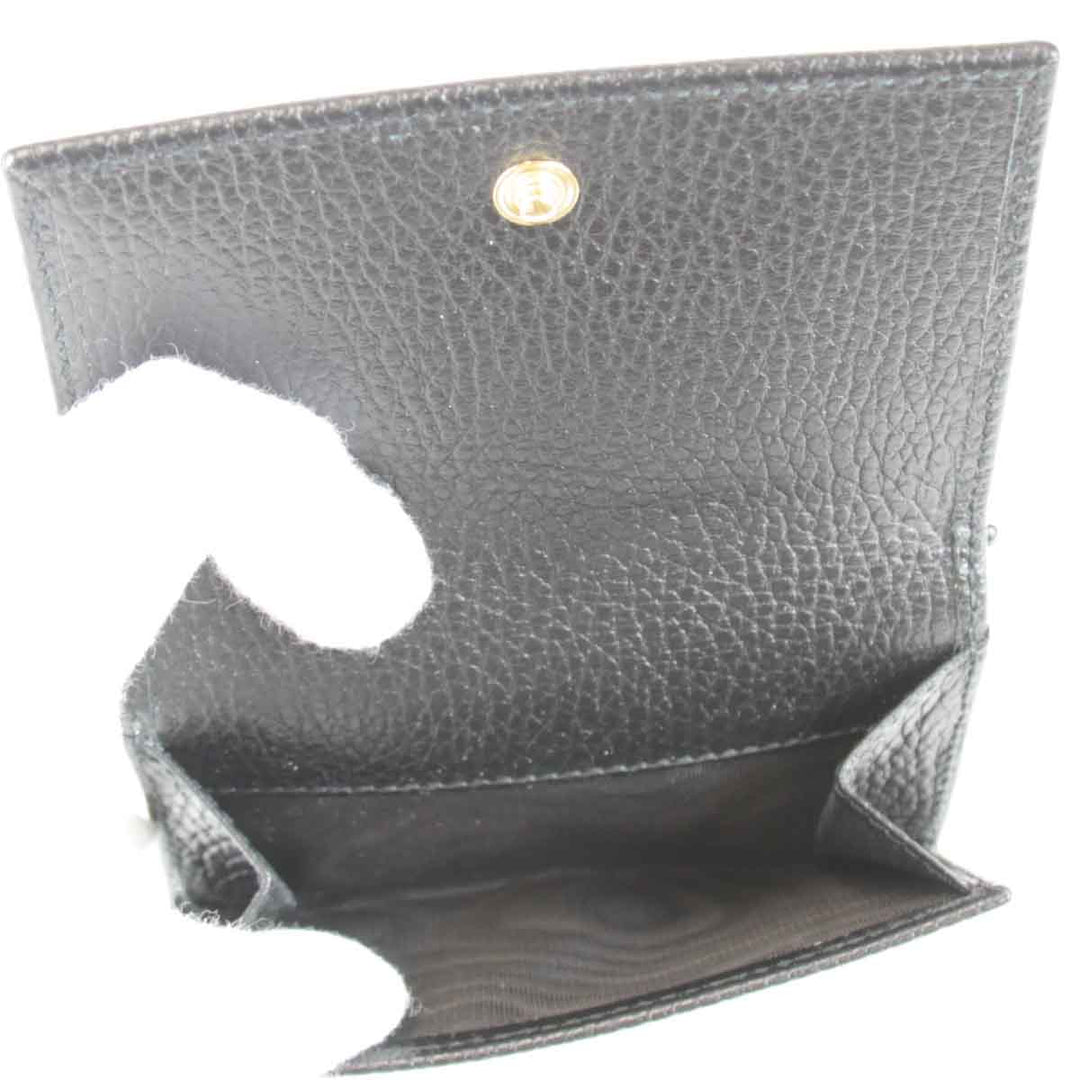 美品『USED』 
GUCCI グッチ 
 GGマーモント 474746.534563 三つ折り財布 
レザー ブラック