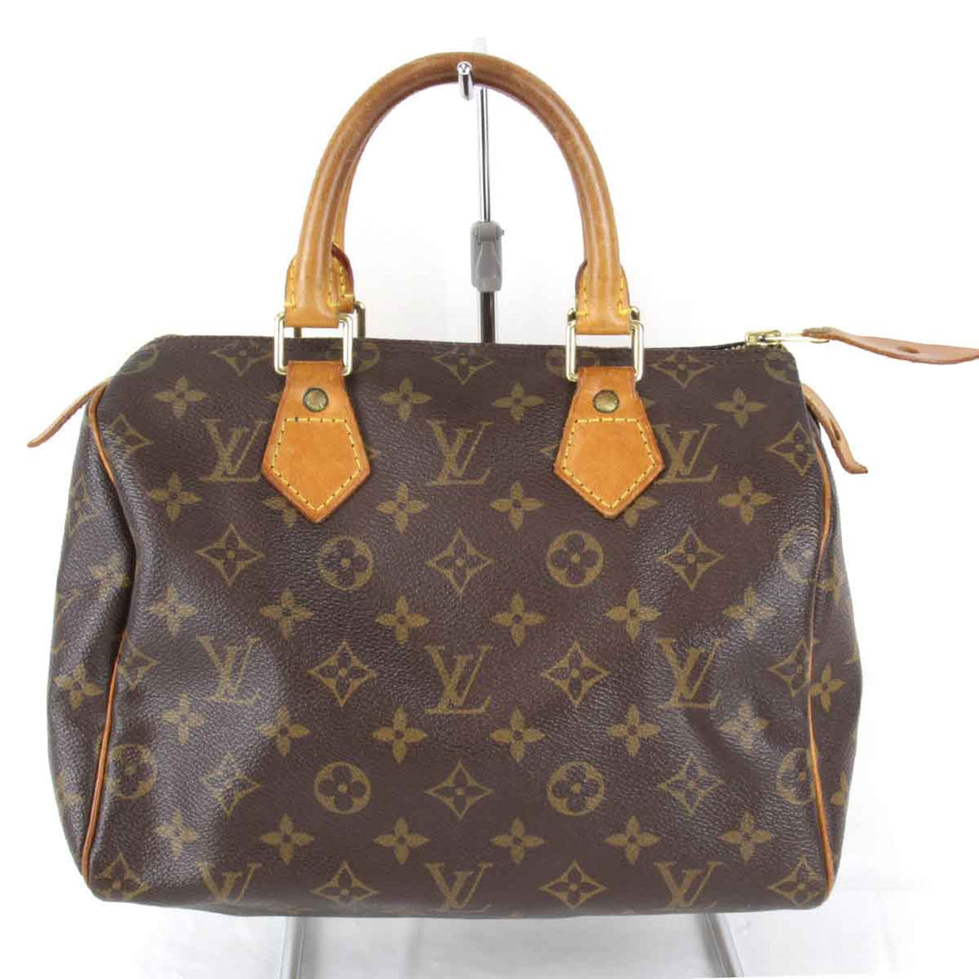 『USED』 
LOUIS VUITTON ルイ・ヴィトン 
 スピーディ25 M41528 ハンドバッグ 
モノグラムキャンバス ブラウン