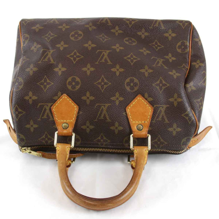 『USED』 
LOUIS VUITTON ルイ・ヴィトン 
 スピーディ25 M41528 ハンドバッグ 
モノグラムキャンバス ブラウン