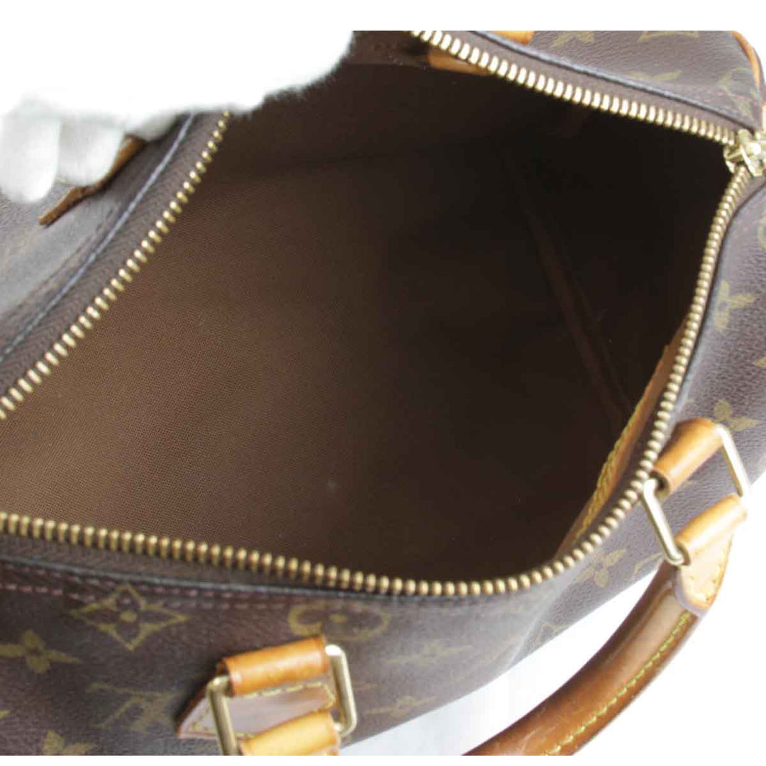 『USED』 
LOUIS VUITTON ルイ・ヴィトン 
 スピーディ25 M41528 ハンドバッグ 
モノグラムキャンバス ブラウン