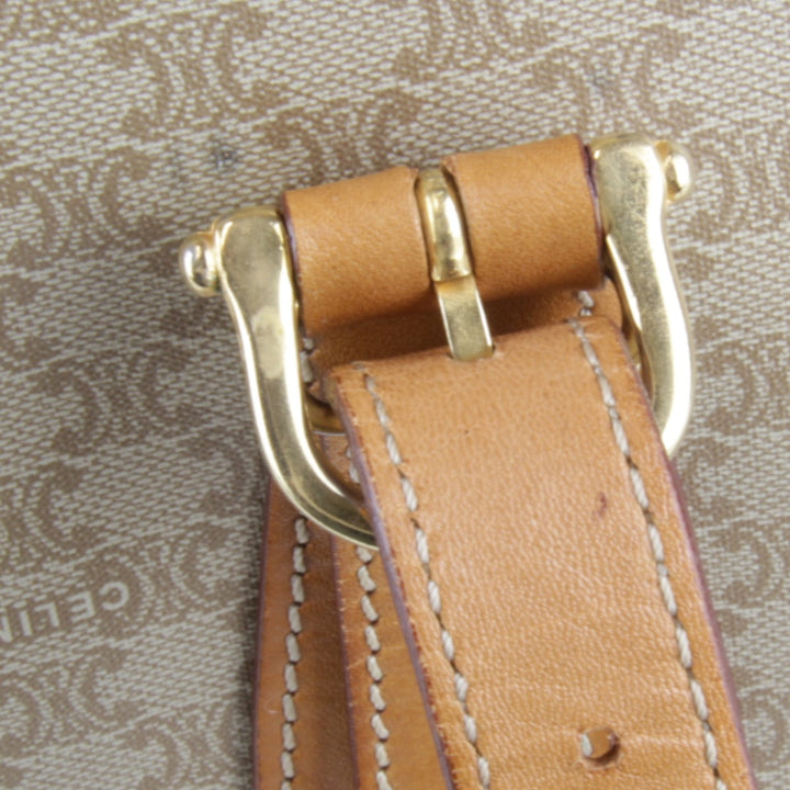 『USED』 
CELINE セリーヌ 
 トートバッグ 
PVC ベージュ