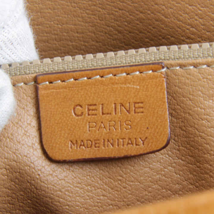 『USED』 
CELINE セリーヌ 
 トートバッグ 
PVC ベージュ