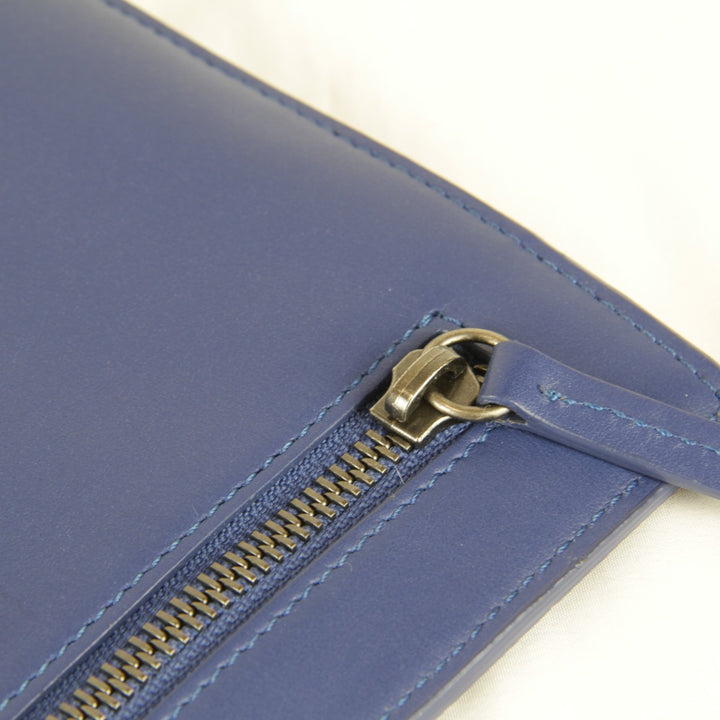 【価格改定】『USED』 
Berluti ベルルッティ 
 クラッチバッグ 
レザー ブルー