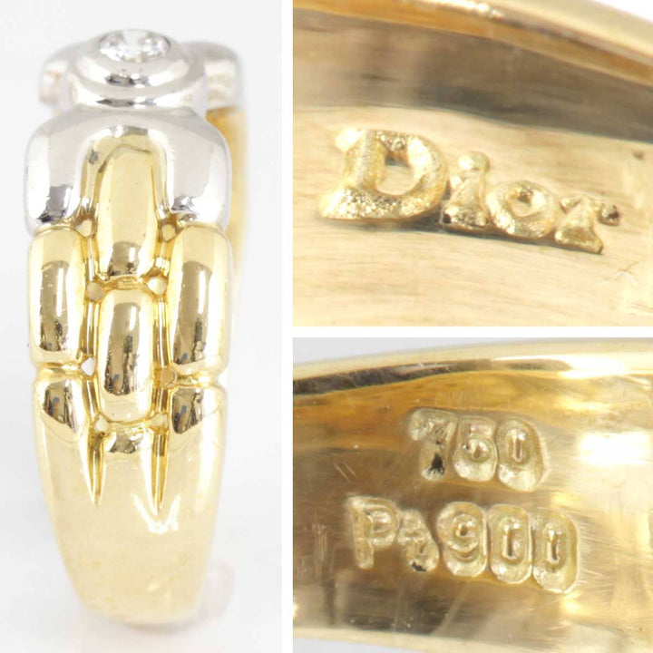 美品『USED』 K18/Pt900 
Dior リング・指輪
 5.5g