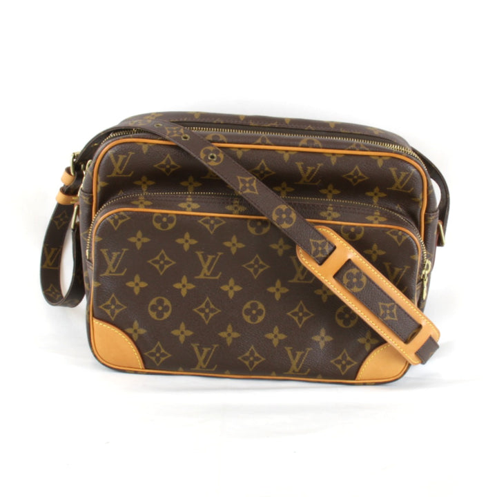 『USED』 
LOUIS VUITTON ルイ・ヴィトン 
 ナイル ハイブランド 肩掛け 斜め掛け M45244 ショルダーバッグ 
モノグラムキャンバス ブラウン