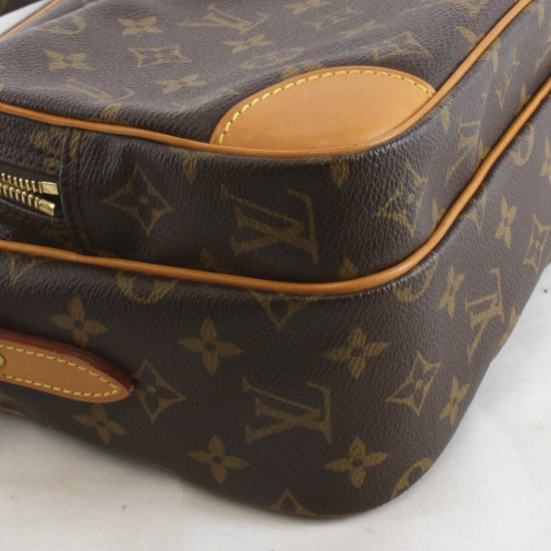 『USED』 
LOUIS VUITTON ルイ・ヴィトン 
 ナイル ハイブランド 肩掛け 斜め掛け M45244 ショルダーバッグ 
モノグラムキャンバス ブラウン