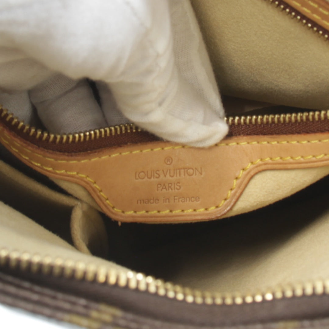良品『USED』 
LOUIS VUITTON ルイ・ヴィトン 
 ルーピングGM M51145 ショルダーバッグ 
モノグラムキャンバス モノグラム 大きめ タテ型 肩掛けしやすい
