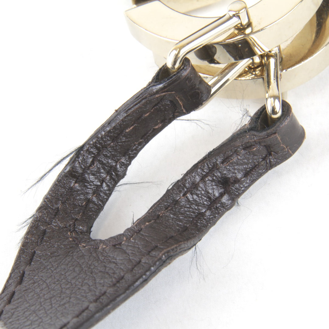 『USED』 
GUCCI グッチ 
 203503 486628 ショルダーバッグ 
レザー ブラウン