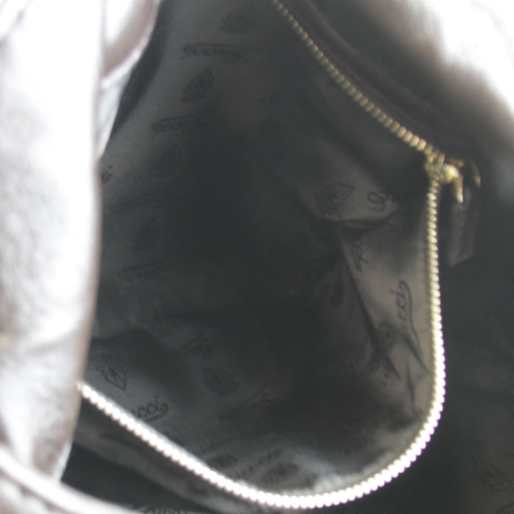 『USED』 
GUCCI グッチ 
 203503 486628 ショルダーバッグ 
レザー ブラウン