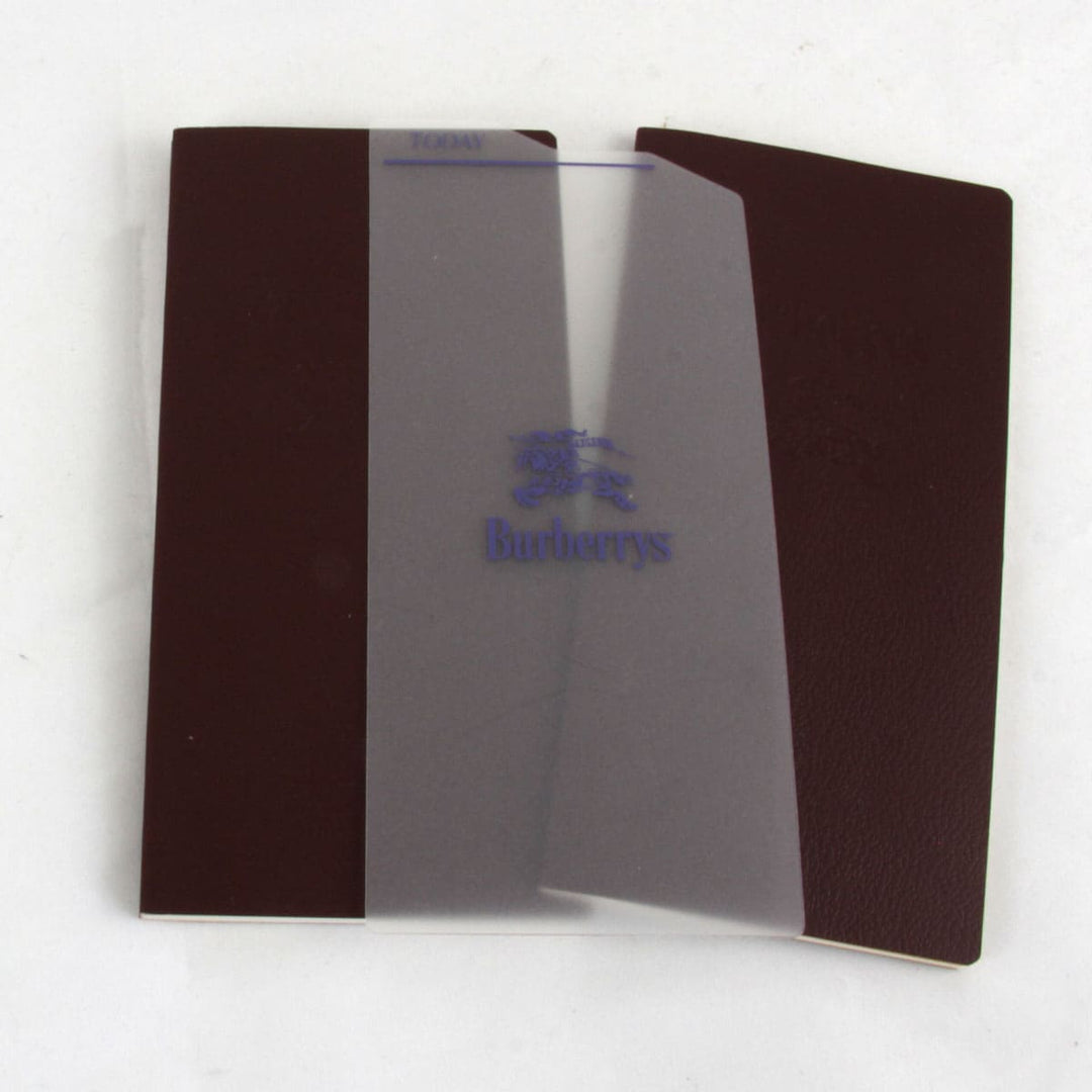 美品『USED』 
BURBERRY バーバリー 
 手帳 
キャンバス/レザー ブラウン