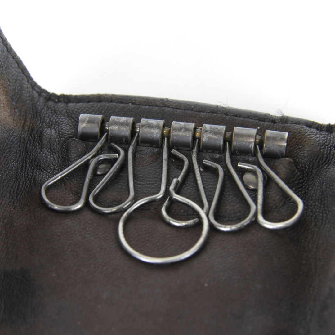 【価格改定】『USED』 
BOTTEGAVENETA ボッテガヴェネタ 
 キーケース 
レザー ブラック