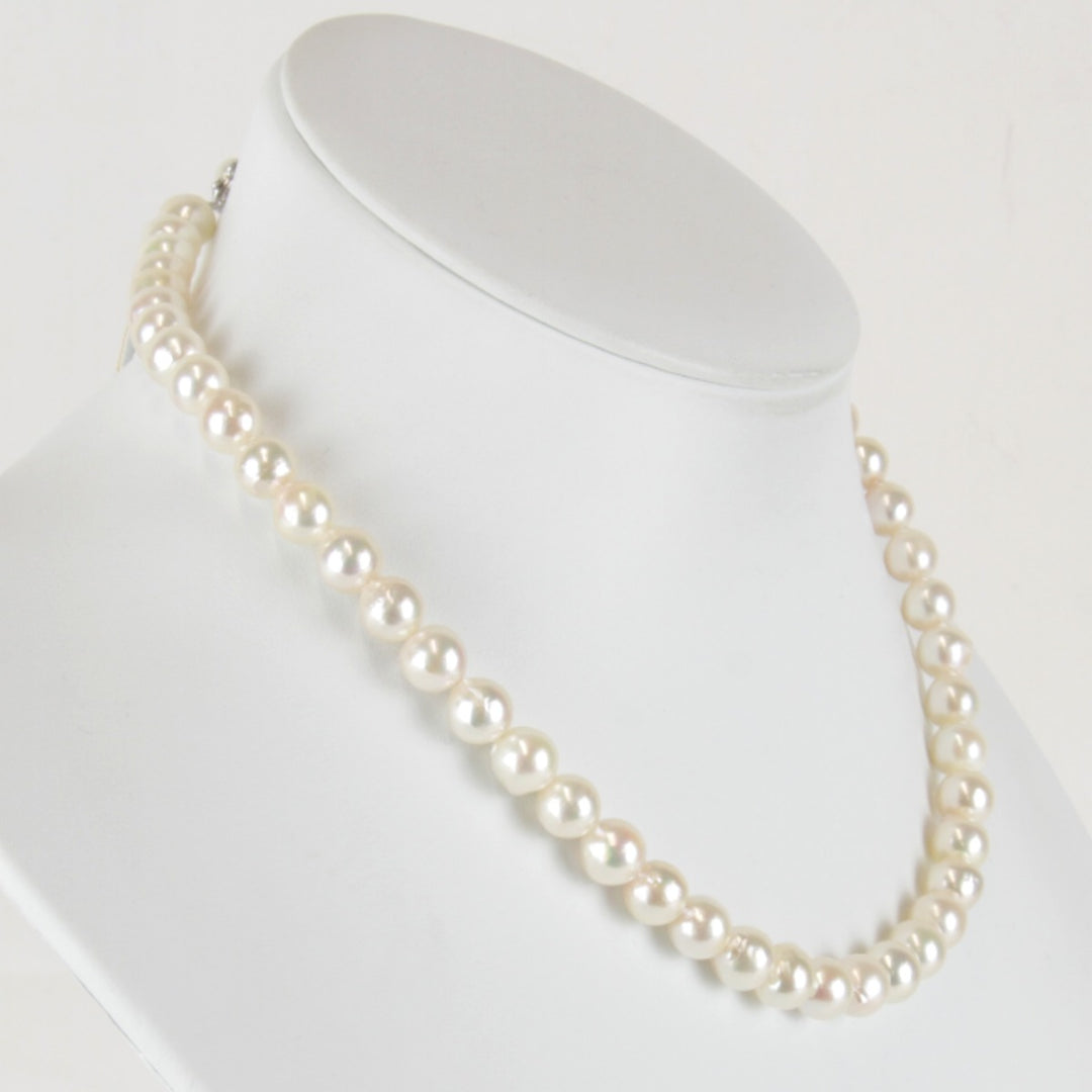美品『USED』 パール 
 8mm ネックレス