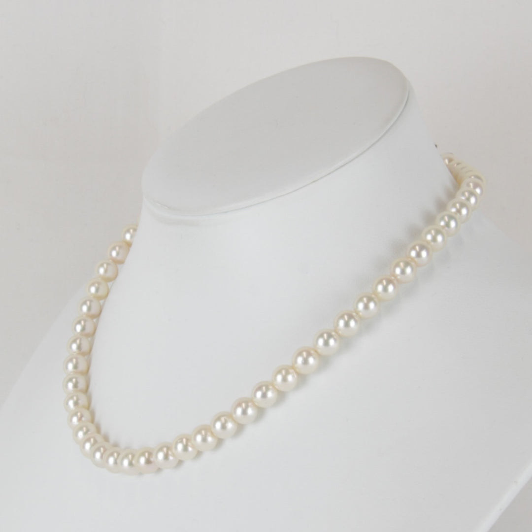 『USED』 パール 
 8mm弱 ネックレス