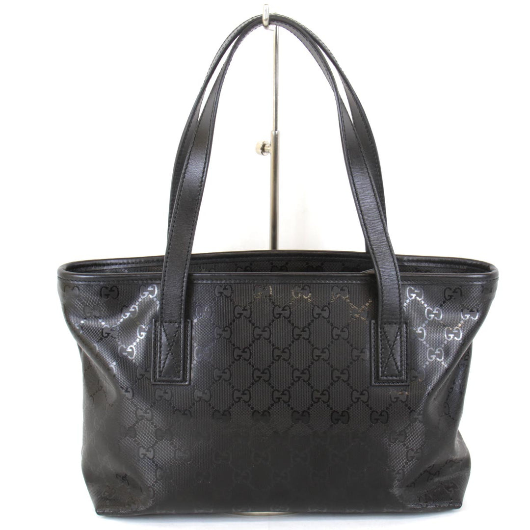 美品『USED』 
GUCCI グッチ 
 インプリメ 211138 トートバッグ 
PVC ブラック