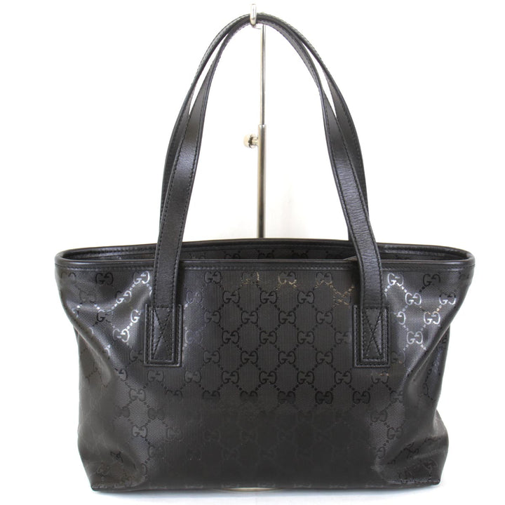 美品『USED』 
GUCCI グッチ 
 インプリメ 211138 トートバッグ 
PVC ブラック