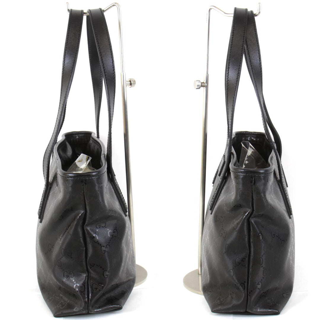 美品『USED』 
GUCCI グッチ 
 インプリメ 211138 トートバッグ 
PVC ブラック