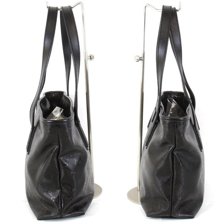 美品『USED』 
GUCCI グッチ 
 インプリメ 211138 トートバッグ 
PVC ブラック