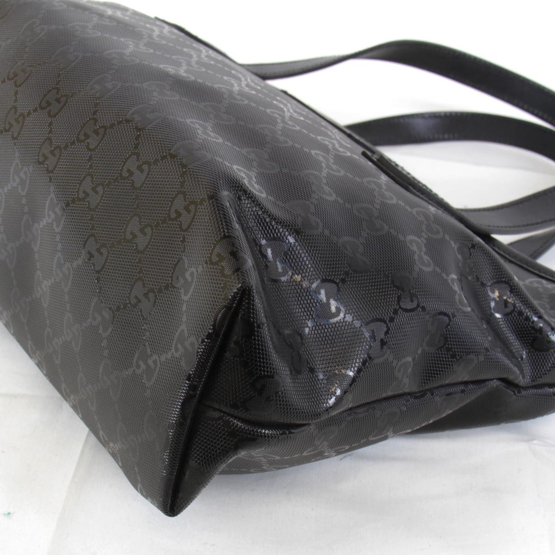 美品『USED』 
GUCCI グッチ 
 インプリメ 211138 トートバッグ 
PVC ブラック