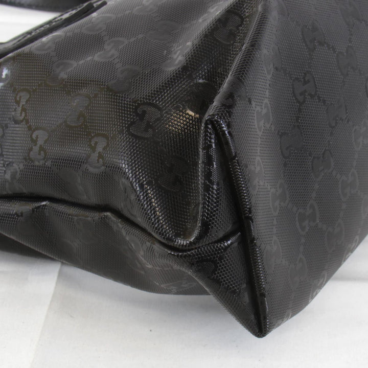 美品『USED』 
GUCCI グッチ 
 インプリメ 211138 トートバッグ 
PVC ブラック