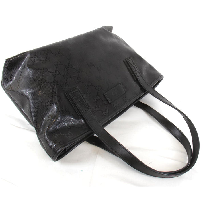 美品『USED』 
GUCCI グッチ 
 インプリメ 211138 トートバッグ 
PVC ブラック
