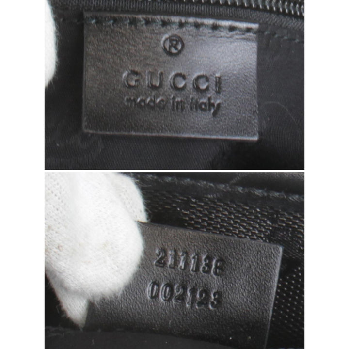 美品『USED』 
GUCCI グッチ 
 インプリメ 211138 トートバッグ 
PVC ブラック