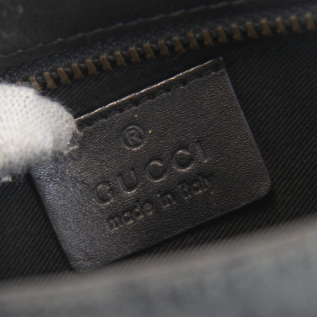 【価格改定】『USED』 
GUCCI グッチ 
 ポーチ 106644 002404 ハンドバッグ 
GGキャンバス ブラック