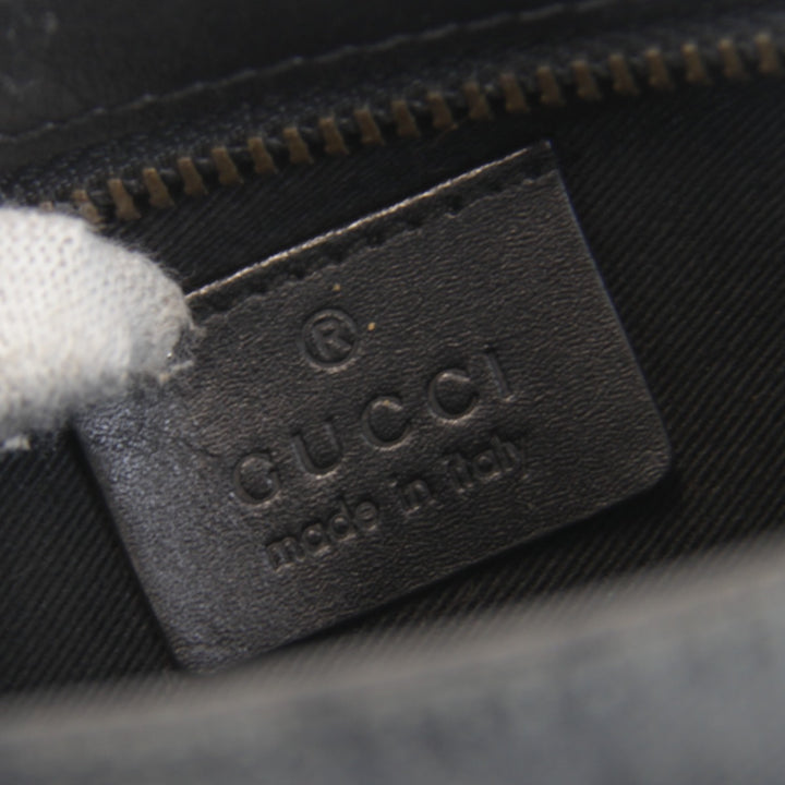 【価格改定】『USED』 
GUCCI グッチ 
 ポーチ 106644 002404 ハンドバッグ 
GGキャンバス ブラック